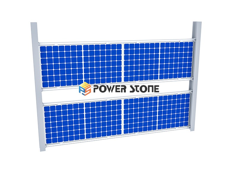 Solar Vertical PV Farms Mounting