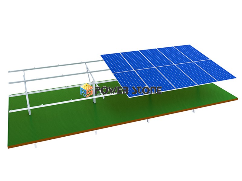 Aluminum Ground Mounting Solar Brackets